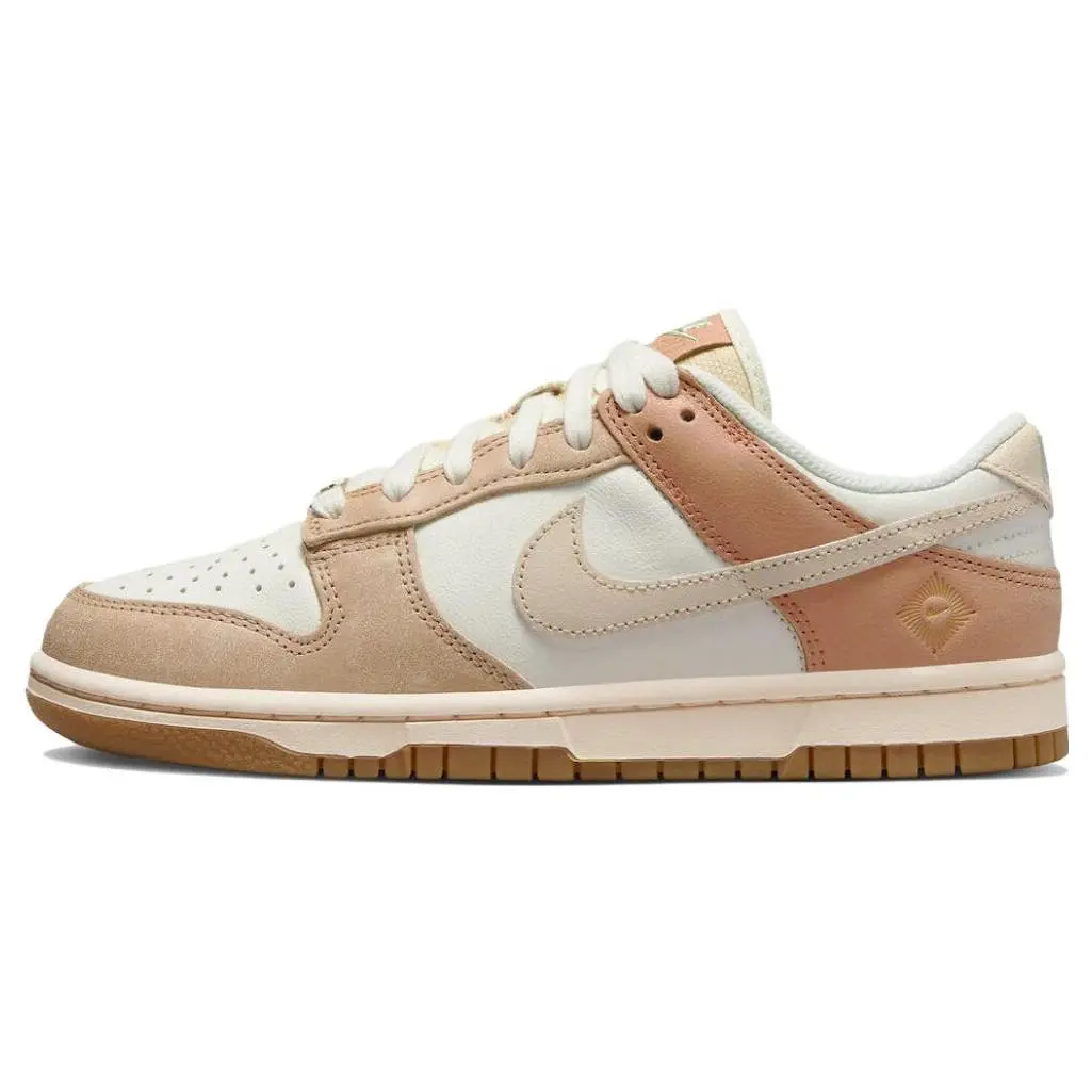 Nike Women's Dunk Low SE 'Australia' Retro Sports Sneaker - Rubber, Leather, Red, Orange, White, Women's Athletic Footwear, US Sizes 5-12, True To Size (US W 10.5), Casual Wear