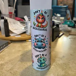 Drinkware tumbler swear things