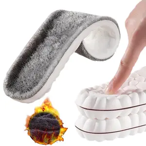 Fleece-lined Ultimate Comfort & Warmth High-Density Faux Shearling Insoles for Winter Boots & Shoes Breathable Moisture-Wicking Anti-Odor Technology