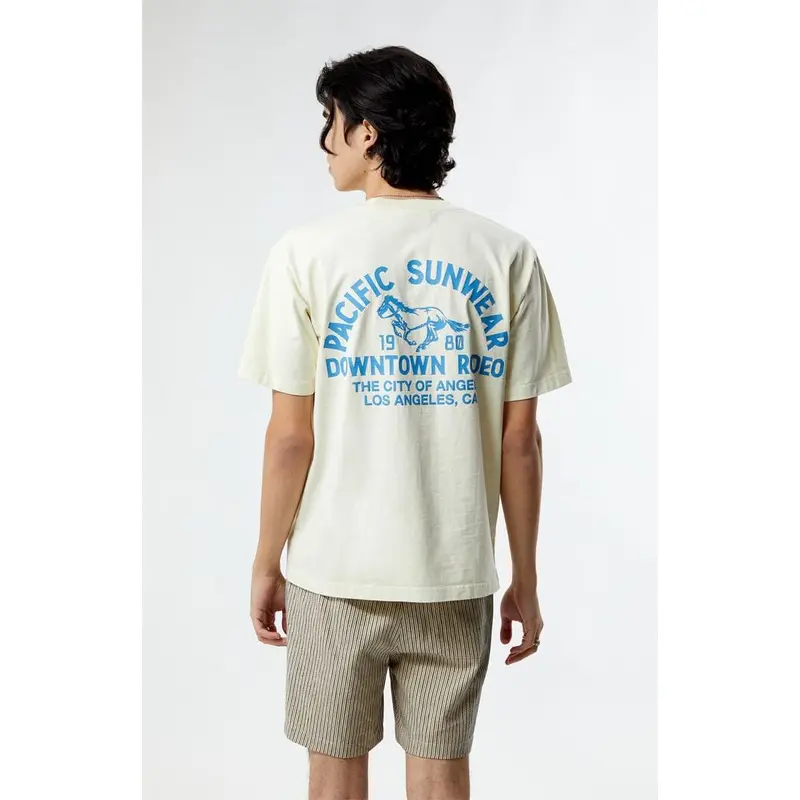 Pacsun Men's Pacific Sunwear Rodeo Oversized T-Shirt - Multicolor