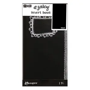 Dylusions Dyalog Black #2 Insert Book