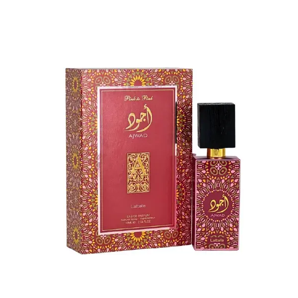 Lattafa Ajwad Pink To Pink U EDP, Fruity Unisex Fragrance, 2.4 oz