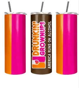 20oz Stainless Steel Drunkin Grownups Tumbler