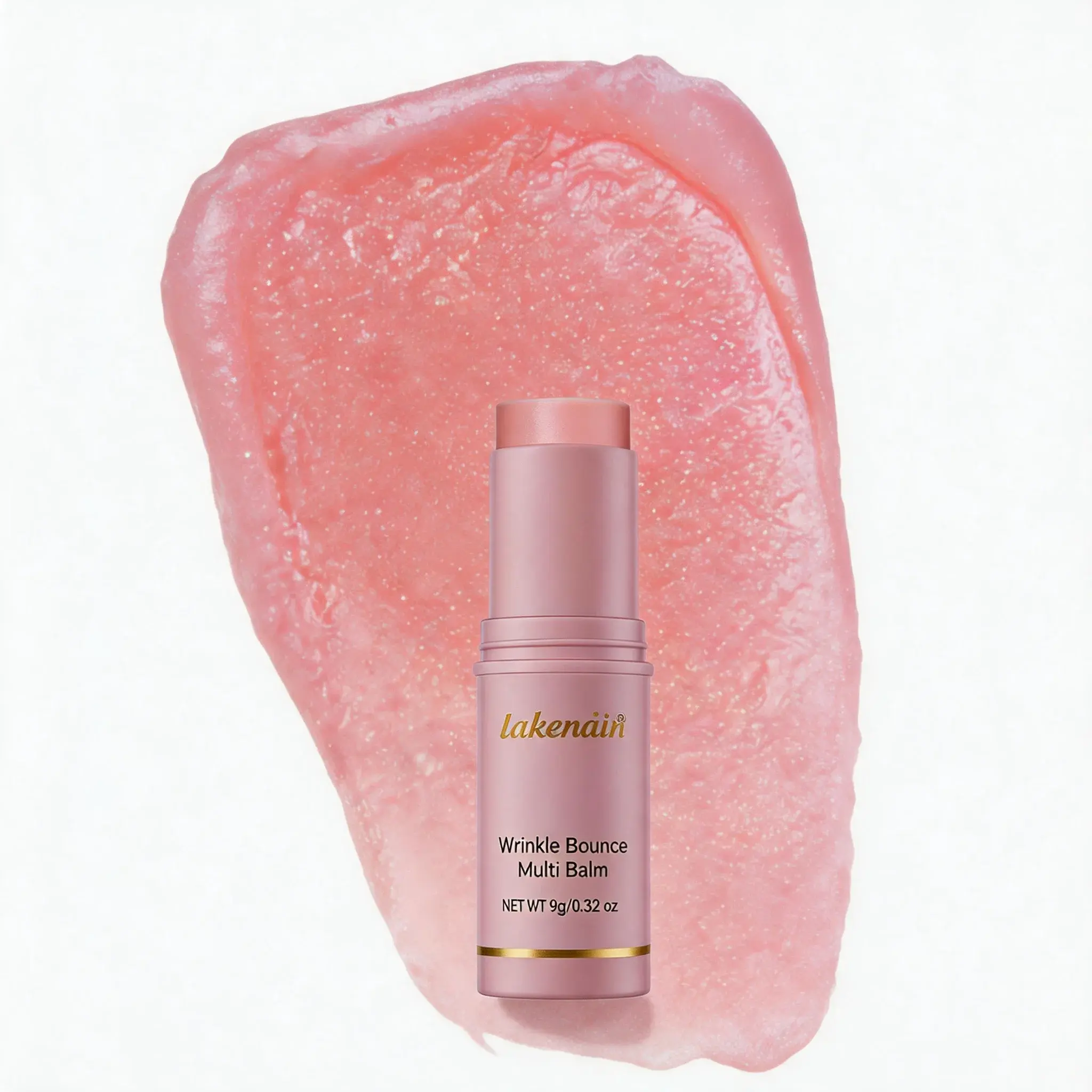 LAKERAIN Wrinkle Bounce Multi Balm Stick - Daily Anti Wrinkle & Hydrating Face Moisturizer for Dry Skin Repair, Regular Edition, Contains Neither
