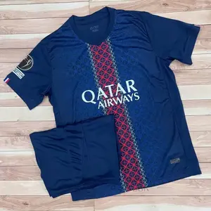 PSG 2025/26 Home & Away Football Kit Set – Premium Match Style Soccer Jersey Collection, Breathable Fabric, Elite Fan Edition 6pcs