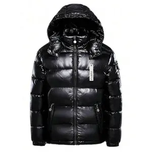 New autumn and winter men's down jacket fashionable oversized casual unisex hooded jacket warm and thick down jacket couple street wear men's clothing men's vest
