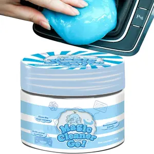 Car Interior Dust Cleaning Mud, Multi-functional Car Vent Dust Cleaner, Cleaning Soft Gel for Car Keyboard & Gap