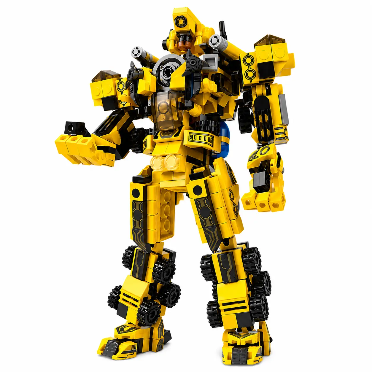 12-in-1 Construction Robot Building Blocks Set – 573PCS Engineering Vehicles & Mech Robot Toy | STEM Educational Building Toy for Kids Ages 6–12 Boys & Girls Gift