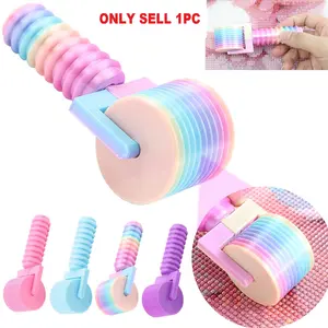 5D Diamond Painting Roller Kit, Water Drill Embroidery Accessories, Tight Adhesive Diamond Painting Pressing Wheel Tool for Adults DIY Full Drills, Diamond Art Tools