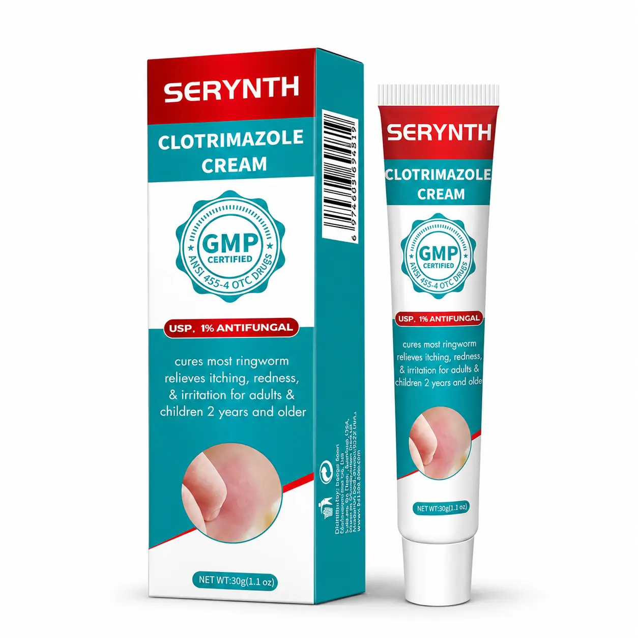 Unisex Moisturizing Cream, Anti-Itch & Antibacterial Body Treatment for Skin Relief, Body Lotions & Creams - Buy 1 Get 1 Free