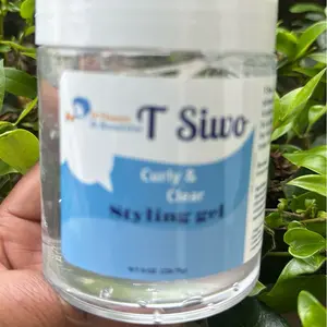 TSIWO  CLEAR  CURLY  CLEAN  STYLING GEL