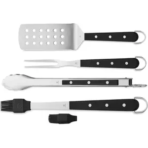WÜSTHOF 4-Piece BBQ Chef's Tools Set