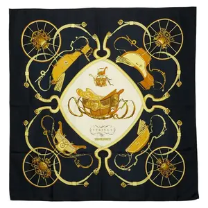 Pre-owned HERMÈS 1 Small Leather Goods hermes Carre 90 SPRINGS gz