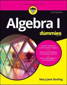 USED-Algebra 1 for Dummies by Sterling, Mary Jane (Paperback)