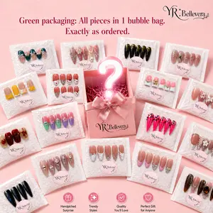 Handmade Press on Nails – 3D Floral Design, Duck Shape, Shimmery Finish, Long Lasting & Reusable, Great Gift for Women, Perfect for Weddings Birthdays Parties, Available in Multiple Sizes