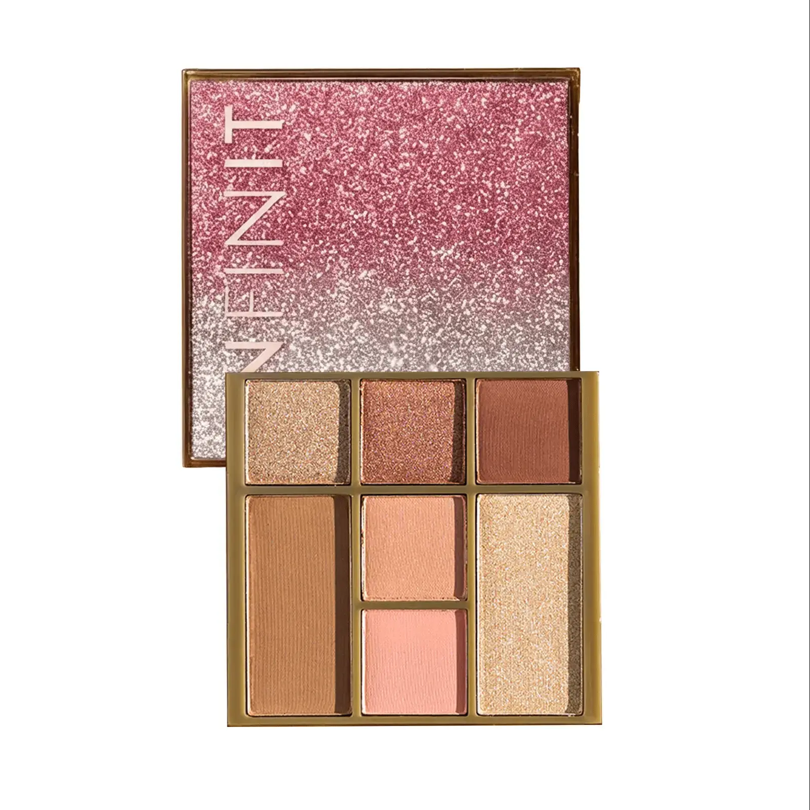 FARMASi Infinit Face Palette, Monochrome Cosmetic Palette for Lid Makeup, Smooth Contour Application, Eyeshadow, Shimmer