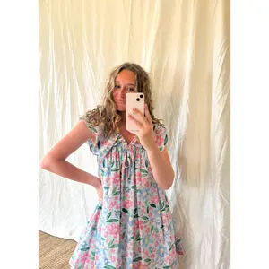 Painted Floral Dress