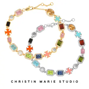 Solstice Gemstone Anklet