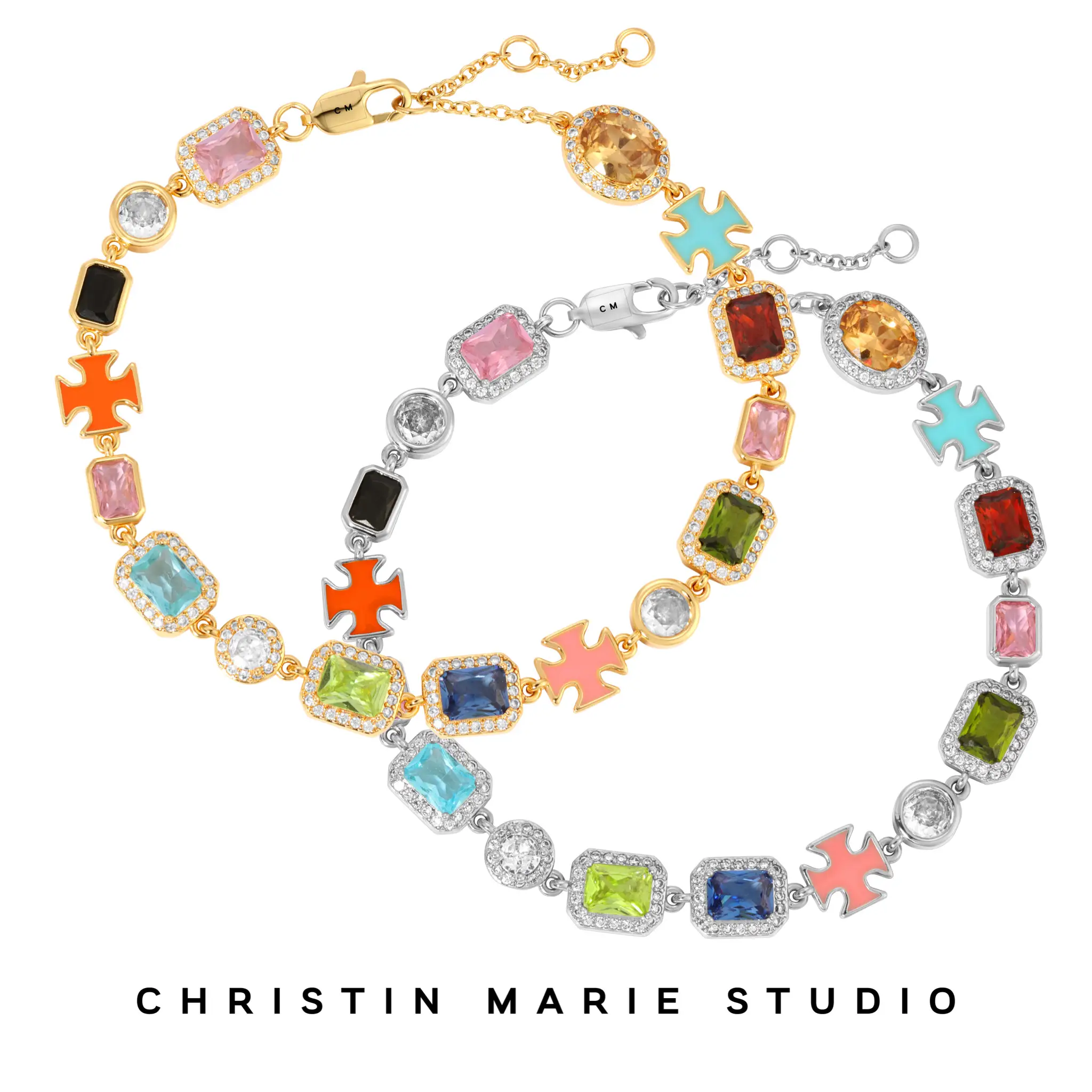 Solstice Gemstone Anklet