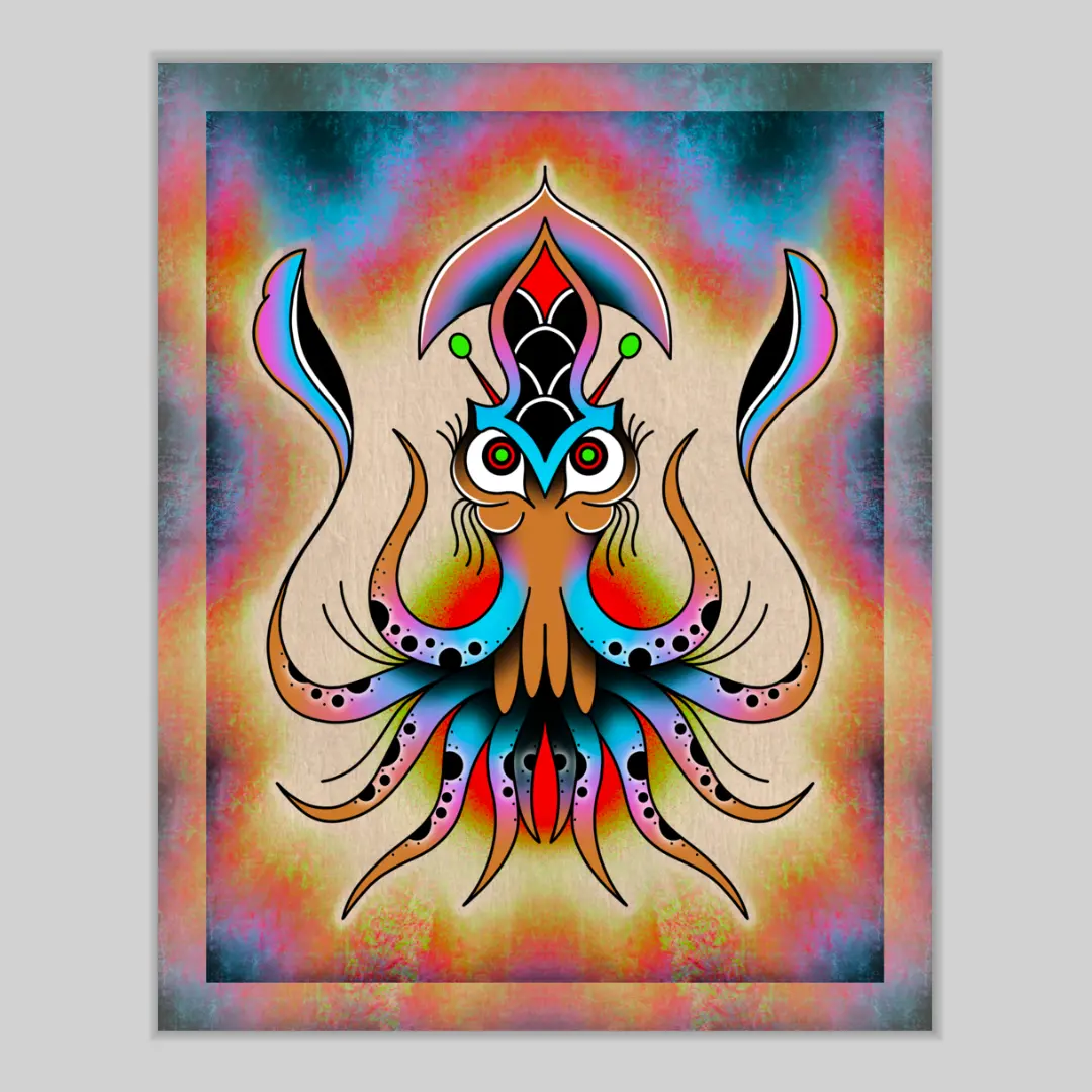 8x10 Vibrant Art Print - High Quality Gloss Paper