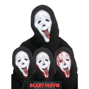 Ghost Face Bleeding Wassup Scary Movie Mask