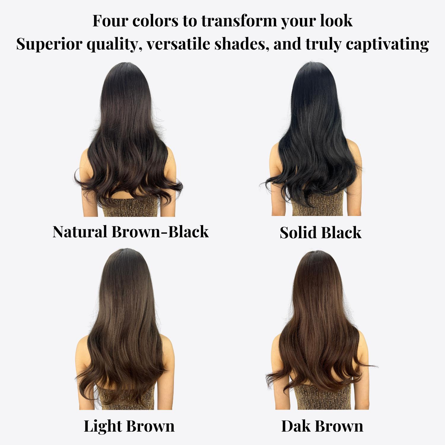 LUXSYA Hair Toppers - Curly - Big Waves