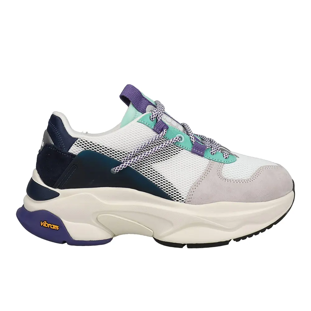 diadora Mens Terrena Nylon Lace Up Sneakers Shoes Casual - Beige, Multi