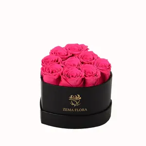 Hot pink Preserved Rose