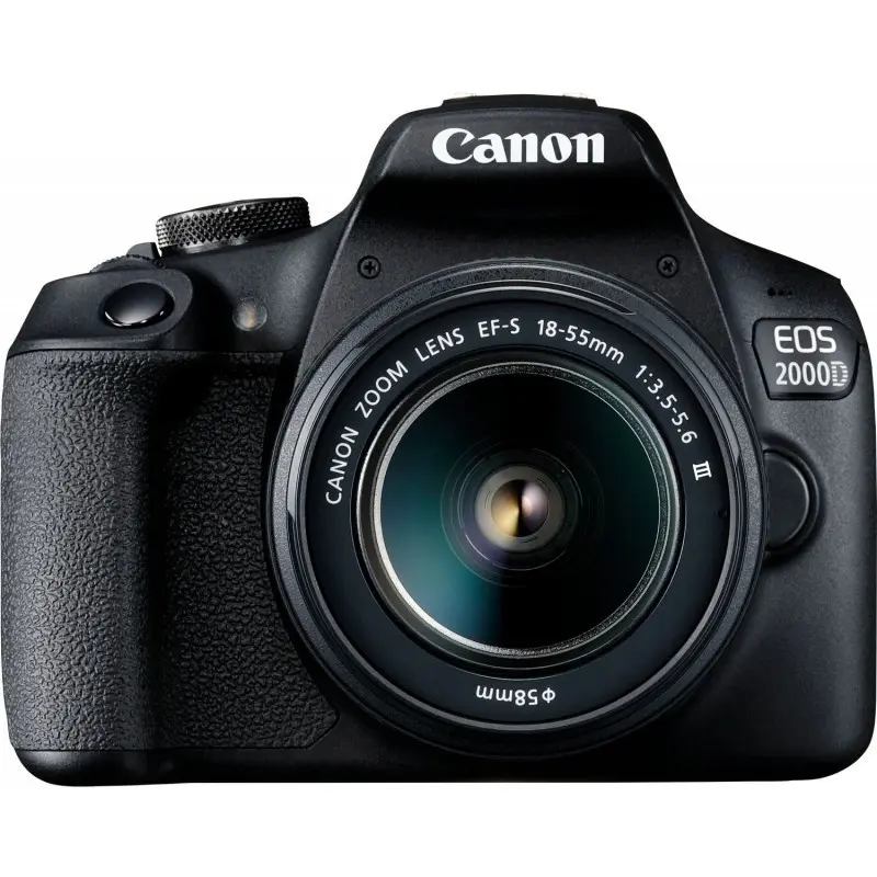 Canon EOS 2000D with EF-S 18-55mm III Lens Canon EOS 2000D with EF-S 18-55mm III Lens