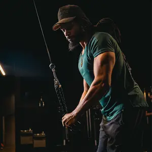 LUXPRO™ Essential Tee LUXFORM™ Obsidian Teal Premium Weight Sweat-wicking Odor-resistant Pre-shrunk Form-fit Everyday Use 4-Way Stretch True to Size M L XL