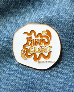 Enamel Pin | Farm to Closet