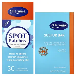 Dermisa Acne Kit, For All Skin Types, 2 Piece Kit