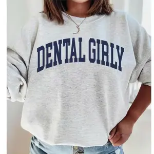 Dental Girly Sweatshirt, Cute Dental Hygienist RDH Sweater, Dental Hygiene Student Shirt, Dentist Graduation Gift