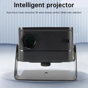 Areyourshop 4K Projector Smart  Home Projector Dual Frequency HD Projector Bedroom US
