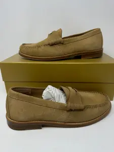 RHUDE Authentic Men's Slip On Loafer Shoes Tan Size 10M MSRP $595