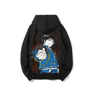 Fullmetal Alchemist flame Roy MustangPrinted Unisex Casual Hoodie