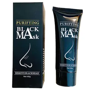 Purifying Black Peel-Off Mask Activated Charcoal Facial Cleanser & Blackhead Remover 60g