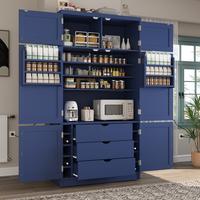 Blue + MDF + Farmhouse
