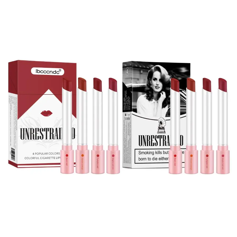 Long Lasting Matte Lipstick, 8 Counts Moisturizing Matte Lip Balm, Easy Coloring Lip Sticks, Suitable for All Occasions Lip Makeup, Summer Gifts