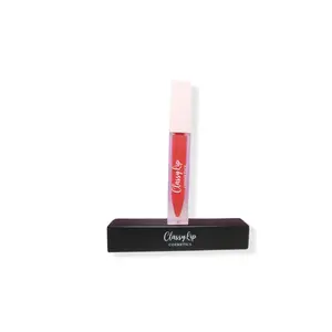 Red mandarin matte lipstick