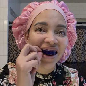 DRDENT Purple Teeth Whitening Strips - 7/21 Whitening Sessions - Safe for Enamel - Non Sensitive Teeth Whitening - Peroxide-Free