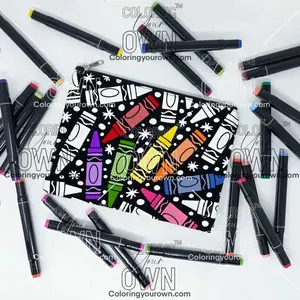 Color Your Own Pencil Case