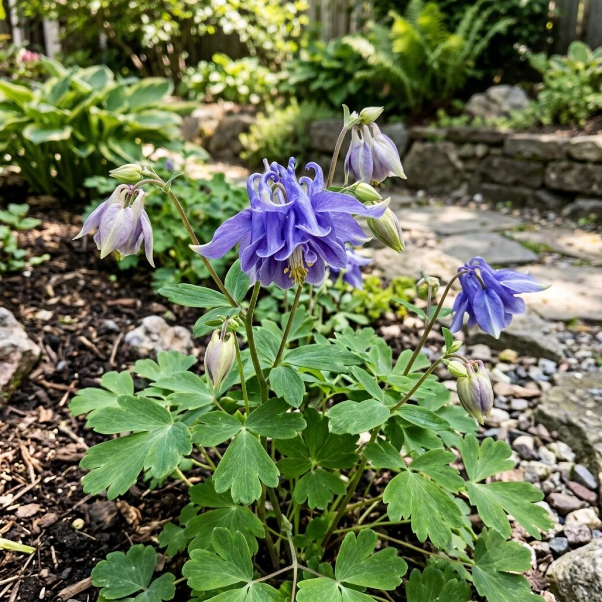 Premium Aquilegia Seeds Columbine Seeds for Garden Planting Beautiful Bell-Shaped Flowers Non-GMO Easy Grow Perennial Flower Seeds for Home Garden Decoration Outdoor Landscaping
