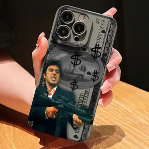 Phone Case, Personalized Creative Hero Dollar Pattern, Compatible with iPhone 11/12/13/14/15/16 Series, Durable Protection