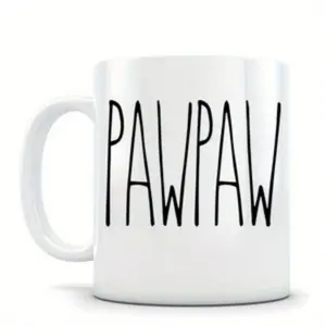 1pc, PawPaw Mug Papaw Gift for Pawpaw Birthday, Pawpaw Father's Day Gift, Grandfather Gift, Mug for Grampa, Papa Christmas Gift