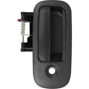 Exterior Outside Sliding Door Handle for 2010-2022 Chevy Express/Savana 1500/2500/3500 Van, Rear Passenger Side Replaces 25989401, 84054471,Textured Black
