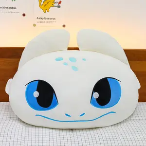 Cute Anime Plush Pillow, Soft Decorative Design for Cozy Home Room Decor