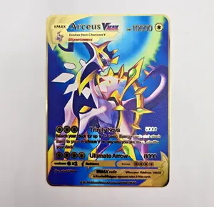 Gold Metal Collectible Display Card