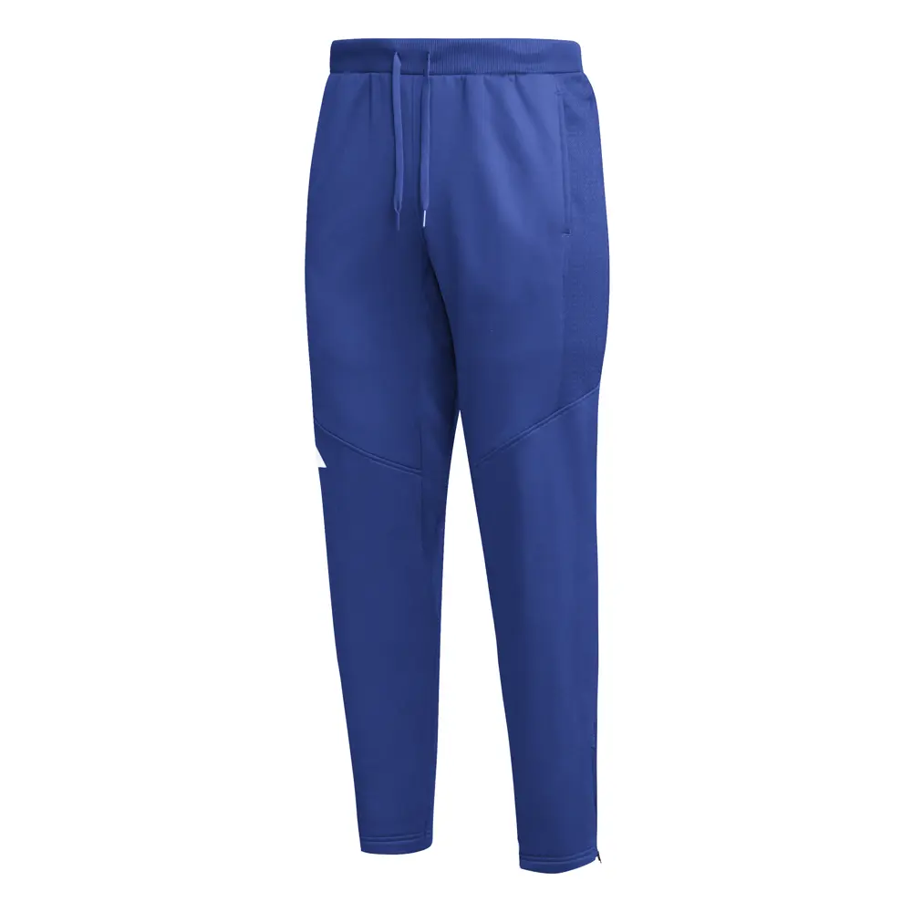 adidas Mens Travel Tapered Aeroready Joggers Casual Drawstring - Blue adidas Mens Travel Tapered Aeroready Joggers Casual Drawstring - Blue