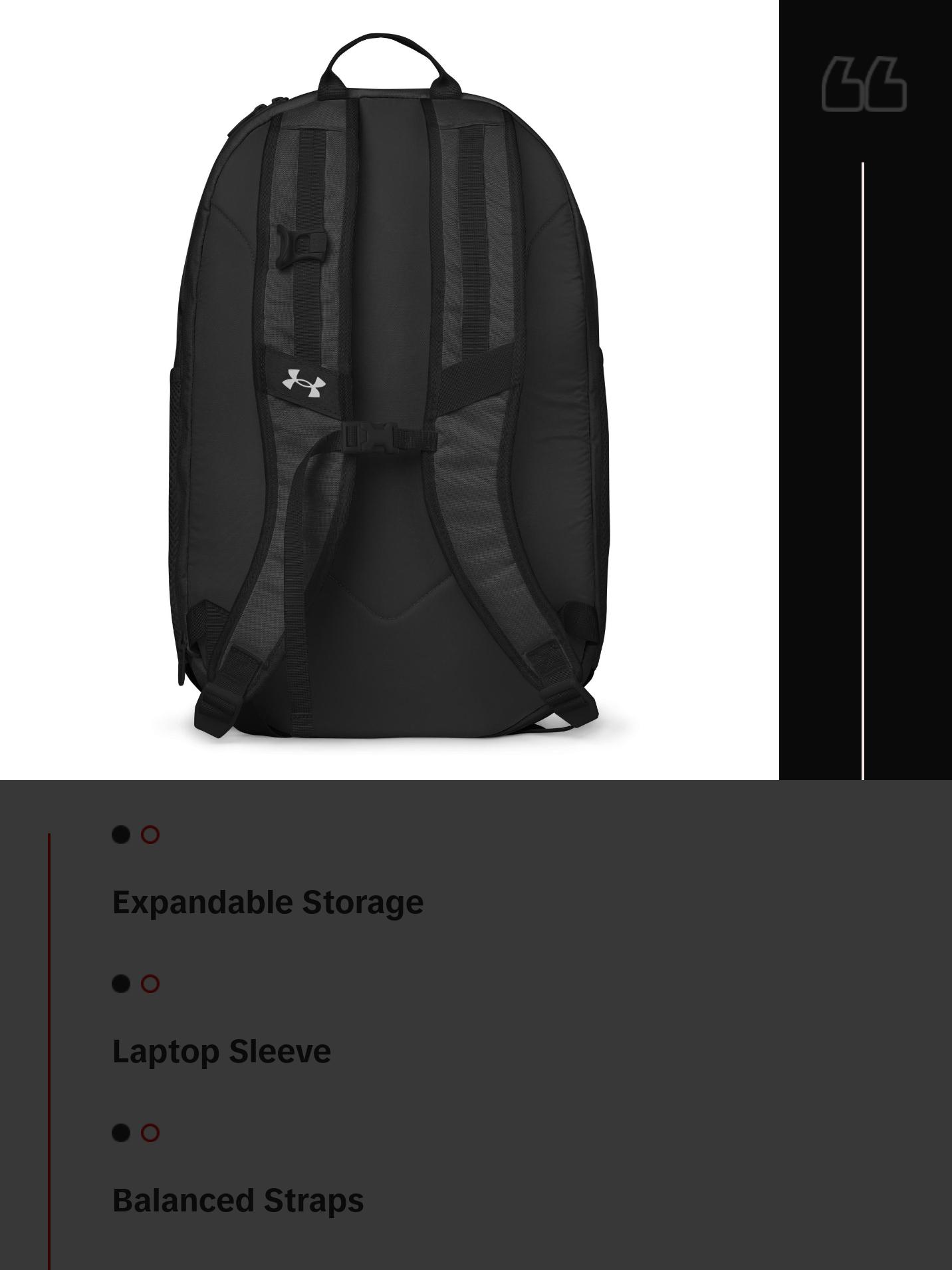Centaur Under Armour® Backpack